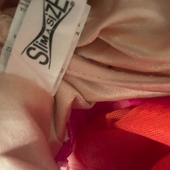 EUC Slim a Size Tummy Control Pink Tankini Size 12 - Picture 10 of 10